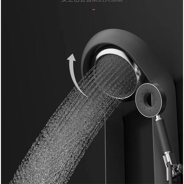 COLONNE DE DOUCHE THERMOSTATIQUE noir THURAM-BLACK