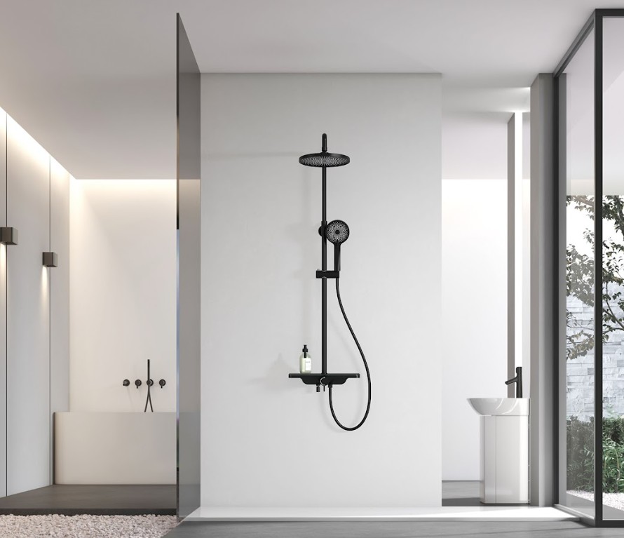 COLONNE DE DOUCHE noir BUKANE-BLACK