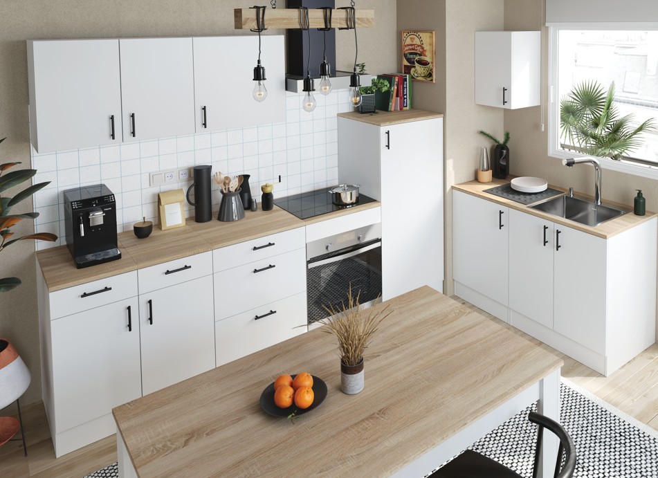 CUISINE - MEUBLE BAS - 1 PORTE - 60CM - KIRAKIT