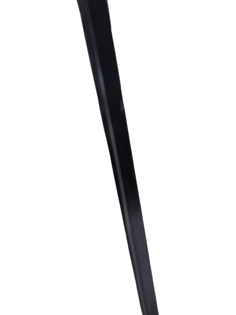 Profilé de finition pour panneau PVC- NOIR COTE