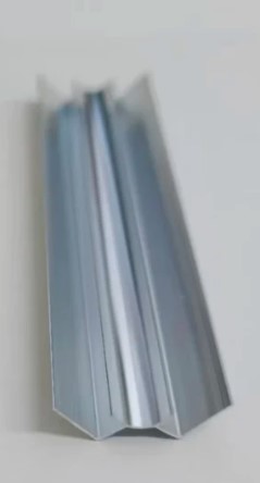 Profilé de finition pour panneau PVC- INOX ANGLE DESIGN