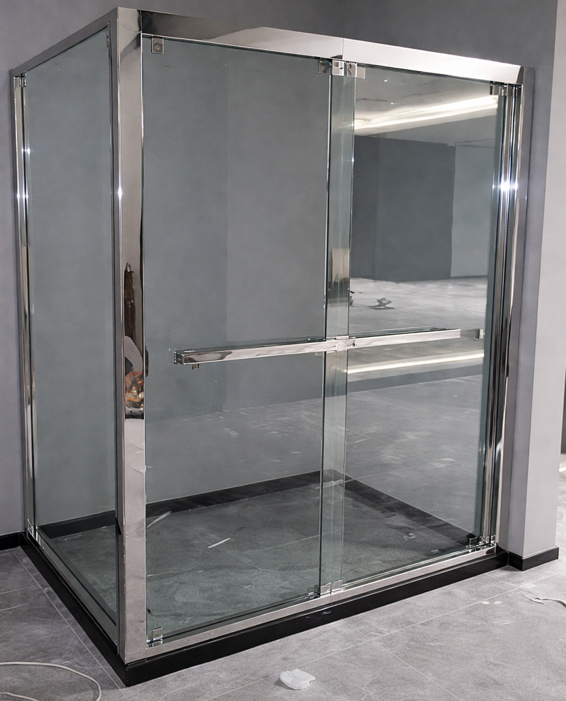 CABINE DE DOUCHE chrome KASHMIR 90x120