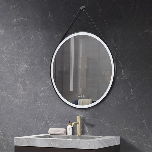 [S-4676] MIROIR LED 80X80 NASRI