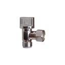 ROBINET D'ARRET WC EQUERRE 1/4 DE TOUR - GENEBRE