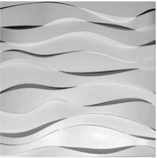 [D124] PLAQUE 3D PVC - 50cm*50cm