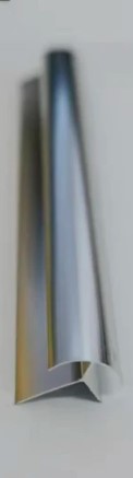 Profilé de finition pour panneau PVC- INOX ANGLE ARRONDI