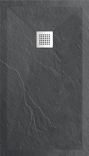 [DY-T129F-DARK] RECEVEUR DE DOUCHE gris DARKY120