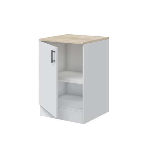 [0F1011B] CUISINE - MEUBLE BAS - 1 PORTE - 60CM - KIRAKIT