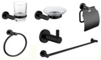 [FH-835B] Ensemble d’accessoires de six pièces SABI Black