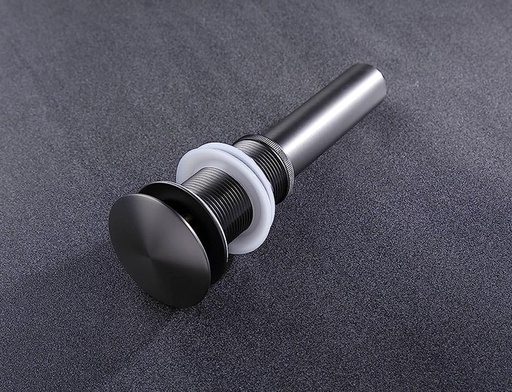 [FH-4404HGG] Bonde lavabo AVEC TROP PLEIN gris NISHA